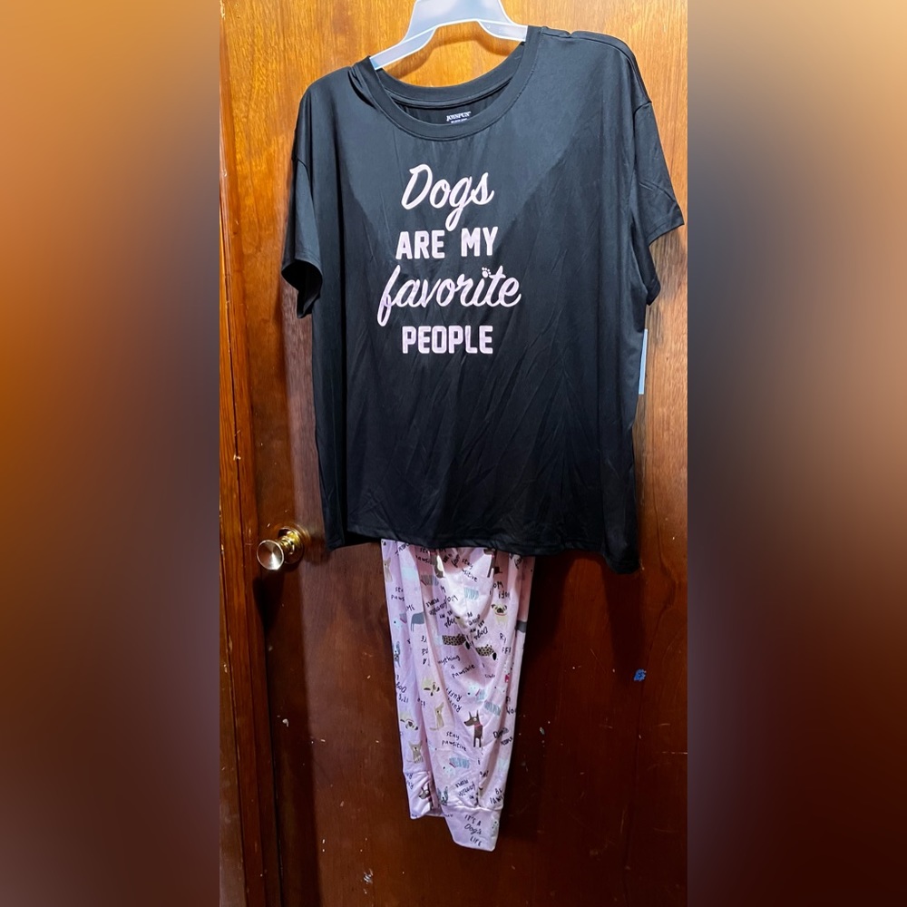 Joyspun PJ’s “Dogs Are My Favorite People” NWT plus sizes